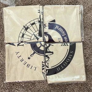 Four NEW Coastal Themed Pillow Shams